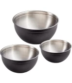 Globe 9 Parça Rendeli Saklama Kabı Seti - Mat Siyah - 3