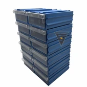 Sembol 101 Plastik Çekmeceli Kutu 122X85x41mm 60 Adet - 1