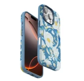 iPhone 16 Pro Çiçek Desenli Magsafe Kapak - 3