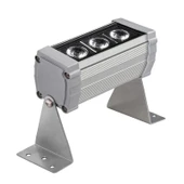 Sıva üstü Wallwasher lüks asil dekoratif ışık show gösteri aydınlatma dış duvar açık alan enerji tasarruflu tek renk Soğuk beyaz LED A-1001 12cm 3W thumbnail 2