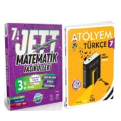 Ünlüler Yayınları 7. Sınıf Matematik JETT Soru Fasikülleri ve Arı Atölyem Seti 2 Kitap - 1