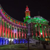 Sıva üstü Wallwasher lüks asil dekoratif ışık show gösteri aydınlatma dış duvar açık alan enerji tasarruflu tek renk Soğuk beyaz LED A-1001 12cm 3W thumbnail 7