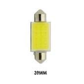 3 Adet 12 Çipli Led Sofit Ampul 39mm (Araç İçi Tavan Aydınlatma Ampulü) - 1