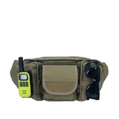 Cordura 1000D Makinist Elektrikçi Alet ve Takım Bel Çantası Bej - 2