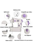 Mini Ev Dikiş Makinesi Pedallı Sewıng Machine - 4