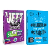 Ünlüler Yayınları 7. Sınıf Türkçe JETT Soru Fasikülleri ve Ankara Matematik Soru Bankası Seti 2 Kitap - 1