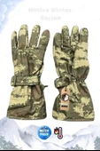 Su Geçirmez Askeri Kamuflaj Motosiklet Taktik Askeri Spor Kışlık Kar Balıkçı Eldiveni - 1