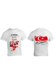 ALPŞAN TİCARET  23 Nisan Baskılı Unisex Çocuk/Yetişkin Tişört Çift Taraflı Baskı Çocuk Bayramı T-shirt thumbnail 1
