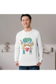 ALPŞAN TİCARET  23 Nisan Baskılı Uzun Kollu Tshirt Unisex Çocuk Yetişkin Tişört - 2