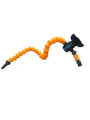 1/4 SPİRAL BOR YAĞ HORTUMU SİVRİ AĞIZLI AÇMA KAPAMA VANALI 40 CM ( 5 ADET ) - 2