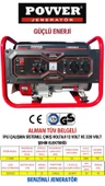POWER Lt3900 3.8 Kva 3.0 Kw Benzinli Jeneratör Ipli thumbnail 1