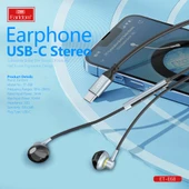 Galaxy A33 A34 A35 A53 A54 A55 Type C Kulaklık-Ear-E68 thumbnail 4