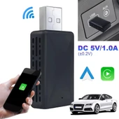 Polham Apple İphone ve Android İle Uyumlu Kablosuz Carplay Multimedya Çeviricisi, Navigasyon, Müzik Çevirici - 5