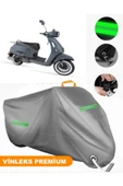 MotoEN  Vinleks Gri Arora Dazzle Pro Uyumlu Motosiklet Brandası Lüx Kalite (Kilit Uyumlu) thumbnail 1
