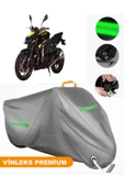 MotoEN  Vinleks Gri Arora AR251 Uyumlu Motosiklet Brandası Lüx Kalite (Kilit Uyumlu) - 1