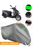MotoEN  Vinleks Gri Arora CRV 125 Uyumlu Motosiklet Brandası Lüx Kalite (Kilit Uyumlu) thumbnail 1