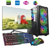 i7 14700F 16GB DDR4 1TB m2 8GB RTX3050 24" Monitörlü Oyun Bilgisayarı thumbnail 1