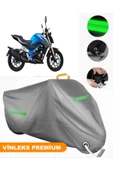 MotoEN  Vinleks Gri Arora CK250 Uyumlu Motosiklet Brandası Lüx Kalite (Kilit Uyumlu) thumbnail 1