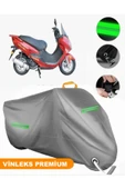 MotoEN  Vinleks Gri Asya AS 150 T 7B Uyumlu Motosiklet Brandası Lüx Kalite (Kilit Uyumlu) thumbnail 1