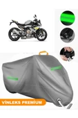 MotoEN  Vinleks Gri Bmw S 1000 R Uyumlu Motosiklet Brandası Lüx Kalite (Kilit Uyumlu) thumbnail 1