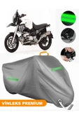 MotoEN  Vinleks Gri Bmw R 1150 R Uyumlu Motosiklet Brandası Lüx Kalite (Kilit Uyumlu) thumbnail 1