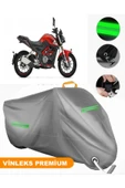 MotoEN  Vinleks Gri Benelli TNT 25 Uyumlu Motosiklet Brandası Lüx Kalite (Kilit Uyumlu) thumbnail 1