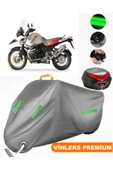 MotoEN  Vinleks Gri Bmw R 1150 GS Adventure Arka Çanta Uyumlu Motosiklet Brandası (Kilit Uyumlu) thumbnail 1