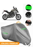 MotoEN  Vinleks Gri Ducati Multistrada 1200 Enduro Pro Uyumlu Motosiklet Brandası Lüx Kalite (Kilit Uyumlu) thumbnail 1