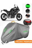 MotoEN  Vinleks Gri Bmw F 900 XR Arka Çanta Uyumlu Motosiklet Brandası (Kilit Uyumlu) - 1