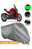 MotoEN  Vinleks Gri Ducati Diavel XDiavel S Uyumlu Motosiklet Brandası Lüx Kalite (Kilit Uyumlu) thumbnail 1