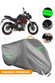 MotoEN  Vinleks Gri BenelliTNT 249-S Uyumlu Motosiklet Brandası Lüx Kalite (Kilit Uyumlu) thumbnail 1