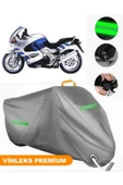 MotoEN  Vinleks Gri Bmw K 1200 RS Uyumlu Motosiklet Brandası Lüx Kalite (Kilit Uyumlu) thumbnail 1