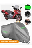 MotoEN  Vinleks Gri Çelik Motor Martian 150 Uyumlu Motosiklet Brandası Lüx Kalite (Kilit Uyumlu) thumbnail 1