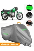 MotoEN  Vinleks Gri Bmw R 60-6 Uyumlu Motosiklet Brandası Lüx Kalite (Kilit Uyumlu) thumbnail 1