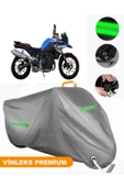 MotoEN  Vinleks Gri Bmw R 800 RT Uyumlu Motosiklet Brandası Lüx Kalite (Kilit Uyumlu) thumbnail 1