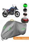 MotoEN  Vinleks Gri Bmw R 1250 GS Adventure Arka Çanta Uyumlu Motosiklet Brandası (Kilit Uyumlu) thumbnail 1