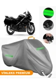 MotoEN  Vinleks Gri CF Moto 650TK Uyumlu Motosiklet Brandası Lüx Kalite (Kilit Uyumlu) thumbnail 1