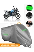 MotoEN  Vinleks Gri Bmw R 1200 GS Adventure Uyumlu Motosiklet Brandası Lüx Kalite (Kilit Uyumlu) thumbnail 1