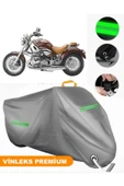 MotoEN  Vinleks Gri Bmw R 1200 CL Uyumlu Motosiklet Brandası Lüx Kalite (Kilit Uyumlu) thumbnail 1