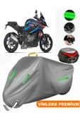 MotoEN  Vinleks Gri Bmw S 1000 XR Arka Çanta Uyumlu Motosiklet Brandası (Kilit Uyumlu) thumbnail 1