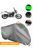 MotoEN  Vinleks Gri Benelli 125-S Uyumlu Motosiklet Brandası Lüx Kalite (Kilit Uyumlu) thumbnail 1