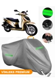 MotoEN  Vinleks Gri Dorado Daphne Uyumlu Motosiklet Brandası Lüx Kalite (Kilit Uyumlu) thumbnail 1