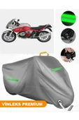 MotoEN  Vinleks Gri Bmw R 1200 ST Uyumlu Motosiklet Brandası Lüx Kalite (Kilit Uyumlu) thumbnail 1