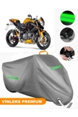 MotoEN  Vinleks Gri Benelli TNT Cafe Racer Uyumlu Motosiklet Brandası Lüx Kalite (Kilit Uyumlu) thumbnail 1