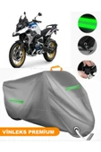 MotoEN  Vinleks Gri Bmw R 1250 GS Uyumlu Motosiklet Brandası Lüx Kalite (Kilit Uyumlu) thumbnail 1