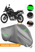 MotoEN  Vinleks Gri Bmw F 850 GS Adventure Uyumlu Motosiklet Brandası Lüx Kalite (Kilit Uyumlu) thumbnail 1