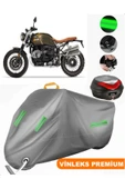 MotoEN  Vinleks Gri Bmw R Nine T Scrambler Arka Çanta Uyumlu Motosiklet Brandası (Kilit Uyumlu) thumbnail 1