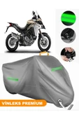 MotoEN  Vinleks Gri Ducati Multistrada 1200 Enduro Uyumlu Motosiklet Brandası Lüx Kalite (Kilit Uyumlu) thumbnail 1