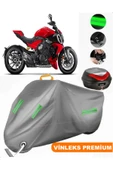 MotoEN  Vinleks Gri Ducati Diavel Arka Çanta Uyumlu Motosiklet Brandası (Kilit Uyumlu) thumbnail 1