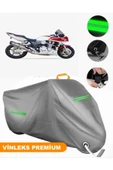MotoEN  Vinleks Gri Honda CB 1300 Uyumlu Motosiklet Brandası Lüx Kalite (Kilit Uyumlu) thumbnail 1